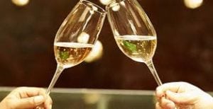 wine and champagne - superfoods